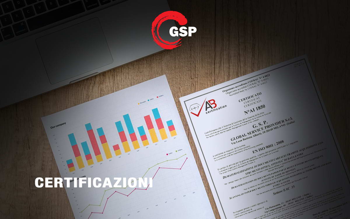 CERTIFICAZIONI GSP