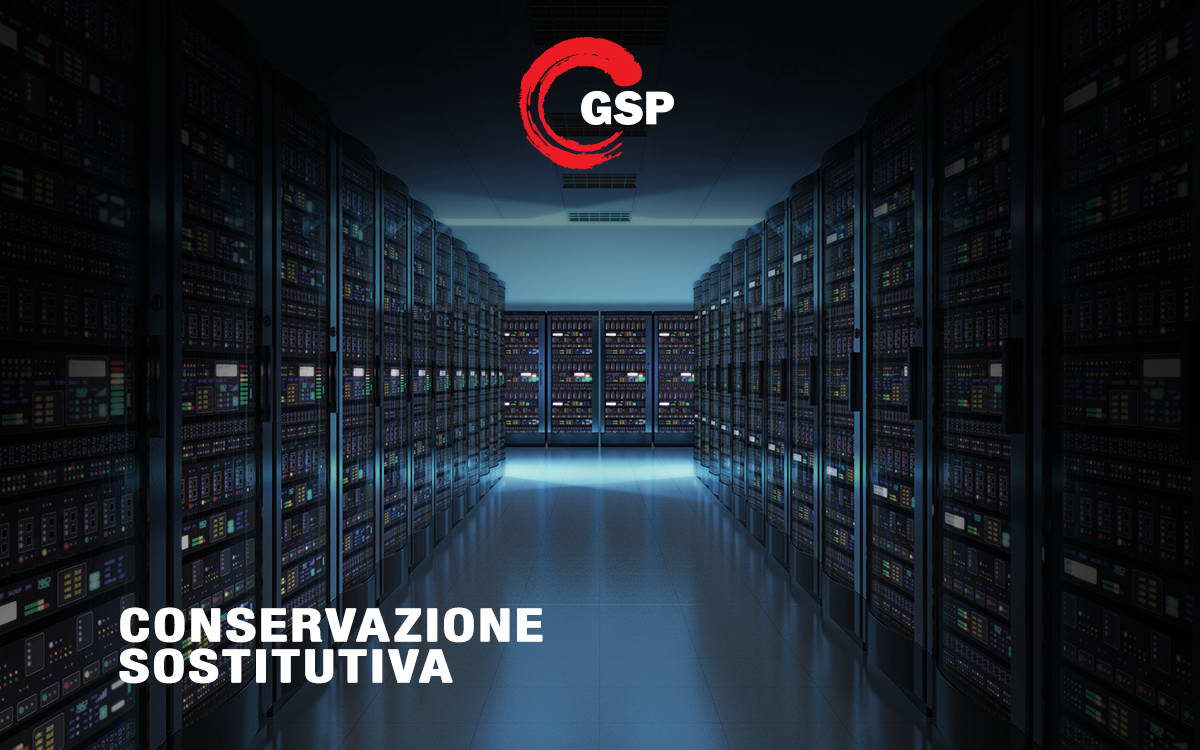 CONSERVAZIONE SOSTITUTIVA